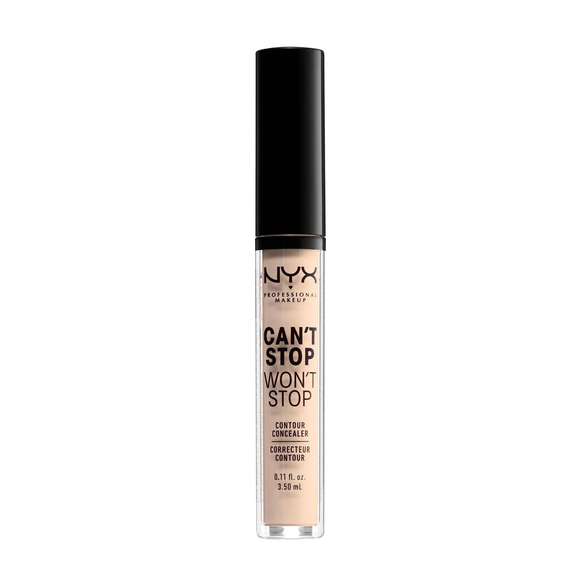 Консилер для обличчя NYX Professional Makeup Can't Stop Won't Stop Contour Concealer, 1.5 Fair, 3.5 мл