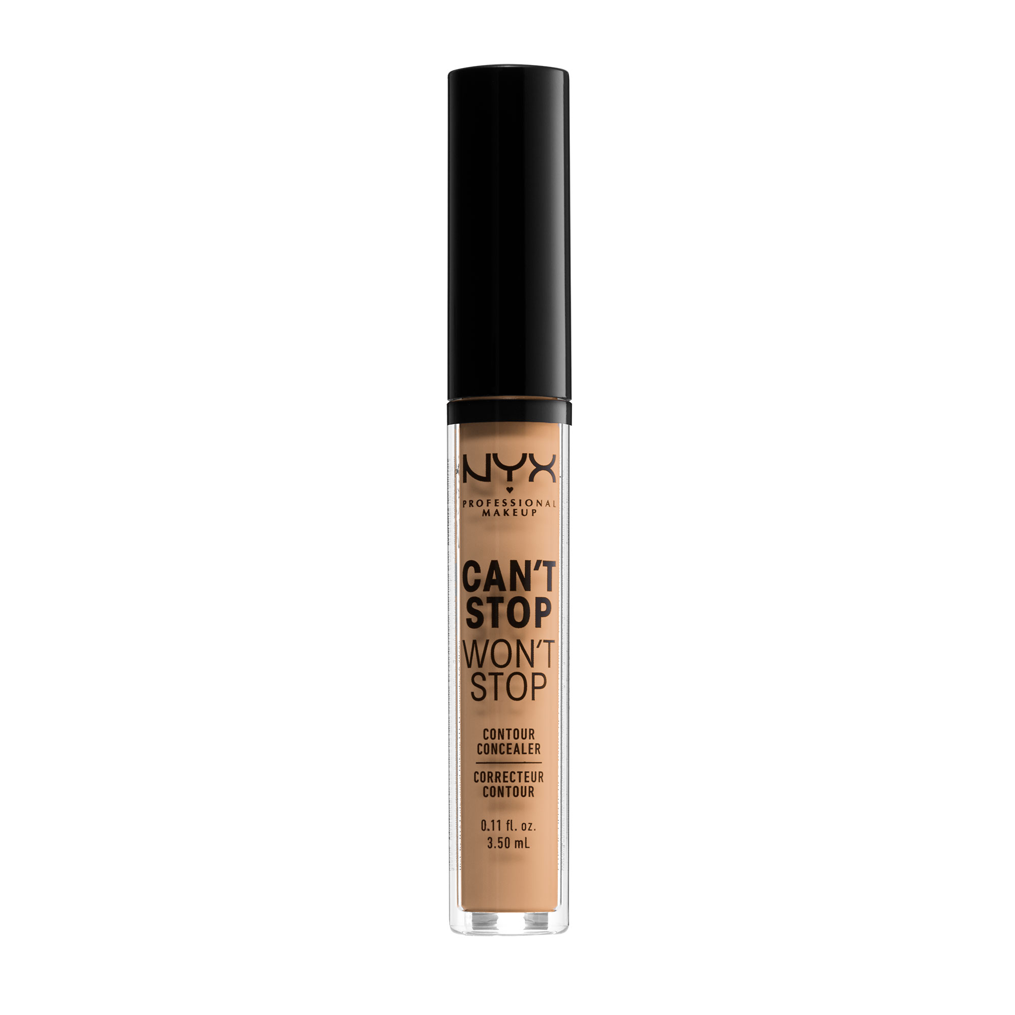 Консилер для обличчя NYX Professional Makeup Can't Stop Won't Stop Contour Concealer, 7.5 Soft Beige, 3.5 мл